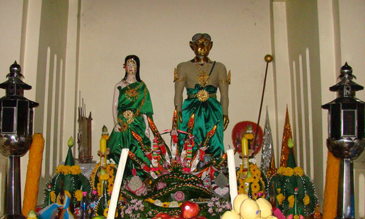 จ้าวปู่ศรีสุทโธ และจ้าวย่าศรีปทุมมา